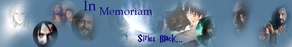 In Memoriam Sirius Black...